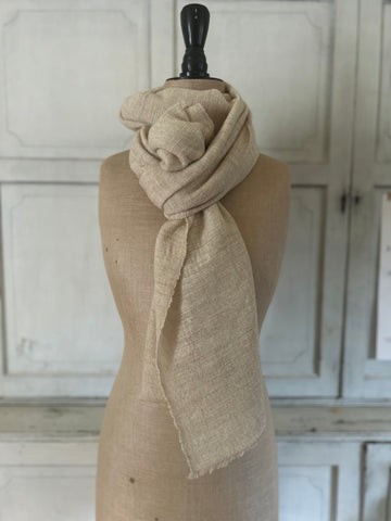 Pale Honey Cashmere Stole